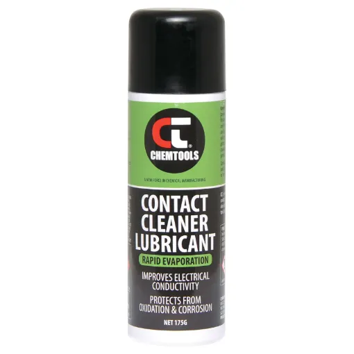 Quickly penetrates and flushes away light oils, greases and carbon deposits from electrical and electronic equipment.