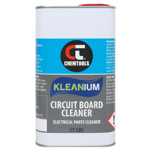 A premium blend of solvents for general purpose cleaning of circuit boards. Will remove oils, grease, dirt and most resin based fluxes.