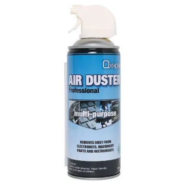 Pure, high pressure gas for removing dust and airborne contaminants from delicate equipment.