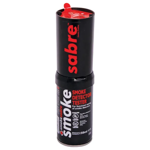 Canned smoke allows you to meet fire system test requirements without contaminating the smoke detector. The unique formula does not affect detector sensitivity or increase the risk of false alarm. The smoke is non-toxic and dissipates quickly allowing you to test multiple detectors easily. 150ml Aerosol can w/ extension lid