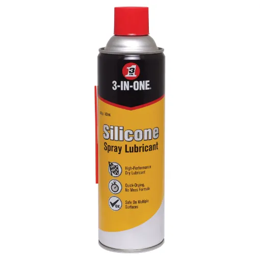 General purpose silicon spray for lubrication and preservation. Ideal for restoring worn rubber parts. Also provides lubrication for moving parts such as plastic gears. Excellent moisture repellent qualities. Two way spray nozzle. 300g.