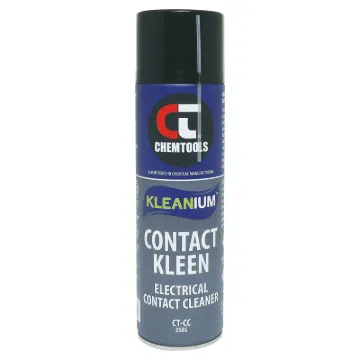 Ideal for cleaning all non-arcing contacts, edge connectors and switch mechanisms. Safe on most plastics. Fantastic for use on noisy potentiometers.350g

- Non Ozone depleting
- Safe on most plastics
- Stops corrosion
- Ideal for PCBs, tape heads, bu