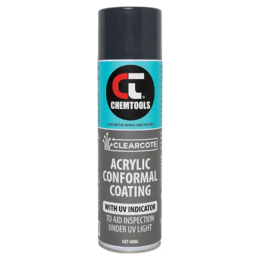 Provides a clear tough high gloss finish to provide PCBs with a high level of environmental protection form dust, mould, chemicals and physical abrasion.