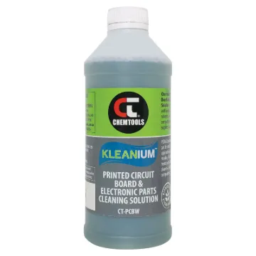 This PCB flux remover & ultrasonic cleaner solution provides an extremely clean and contaminant free surface. It is suitable for both static and ultrasonic cleaner use. Water based