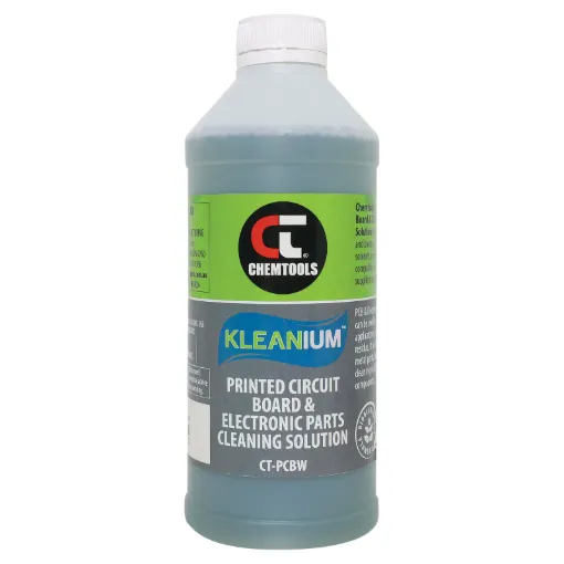 This PCB flux remover & ultrasonic cleaner solution provides an extremely clean and contaminant free surface. It is suitable for both static and ultrasonic cleaner use. Water based