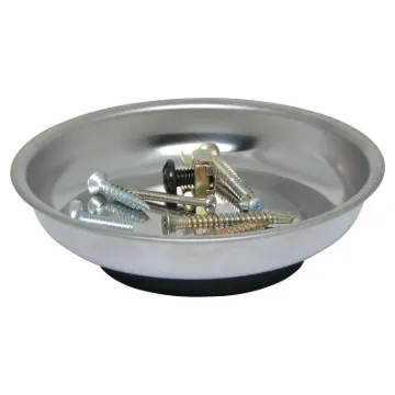A 100mm stainless steel bowl with magnetic base to keep screws from disappearing during disassembly. Great for parts salvaging and servicing.