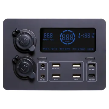 A complete pre-wired DC connection solution for your auxiliary battery.  Ideal for caravans, 4WDs and motorhomes.  Backlit display readout with input volts DC, temperature, watts (input) and connection statuses. 