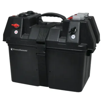 This 12V battery box features all the common connections that would typically be required for outdoor recreation power needs.