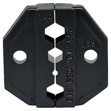 A replacement interchangeable jaw to suit the ratchet coaxial crimping tool in the T2174 kit.