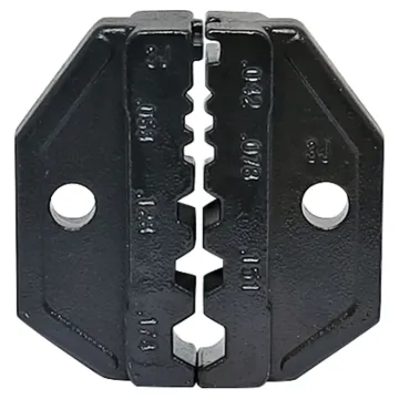 A replacement interchangeable jaw to suit the ratchet coaxial crimping tool in the T2174 kit.