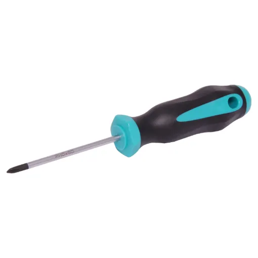 Features ergonomic soft rubber handle. Ideal for equipment manufacturers, installers, 
technicians, etc.