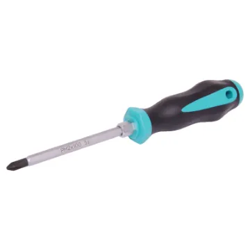 Features ergonomic soft rubber handle. Chrome vanadium shaft. Ideal for equipment manufacturers, installers, technicians, etc.