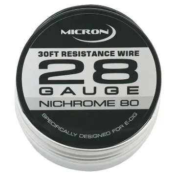 Ideal for wiring heating elements such as e-cigarettes, etc. 80% nickel, 20% chromium. 28AWG.