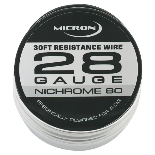 Ideal for wiring heating elements such as e-cigarettes, etc. 80% nickel, 20% chromium. 28AWG.