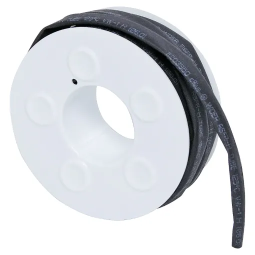 Nominal: 10mm, when shrunk: 5mm
 Suitable for insulation, colour coding, strain relief and protection in electrical and electronic applications.