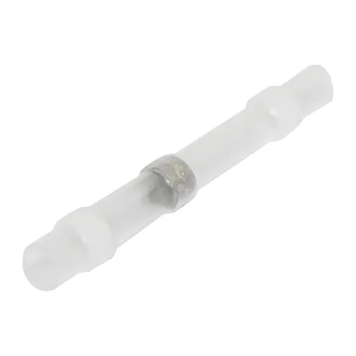 Solder sleeves are heatshrink tubing fitted with central ring of solder which melts when heat is applied, allowing you to join two cables with minimum fuss!