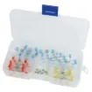 This heatshrink kit contains a variety of solder sleeves to suit different AWG sizes.