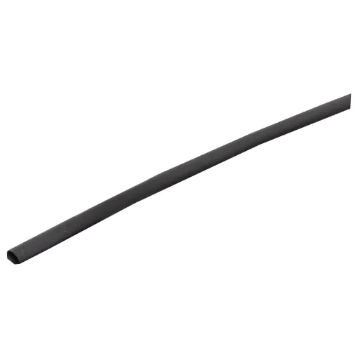 Nominal: 1.5mm (2.5mm across when flattened) when shrunk: 0.75mm
Military grade flexible tubing.  Suitable for insulation, colour coding, strain relief and protection in electrical and electronic applications.
