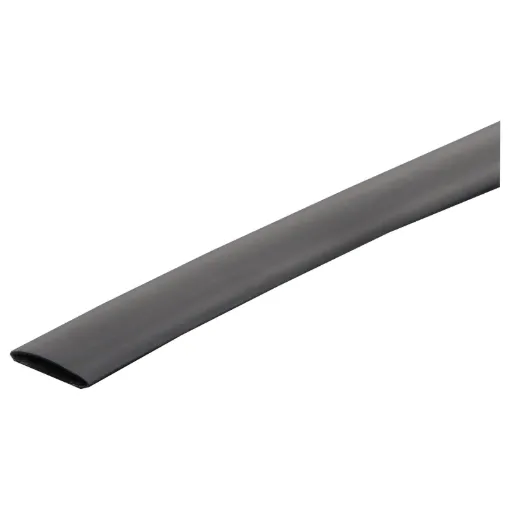 Nominal &Oslash: 10mm (15.5mm across when flattened) &Oslash when shrunk: 5.0mm
Military grade flexible tubing.  Suitable for insulation, colour coding, strain relief and protection in electrical and electronic applications.