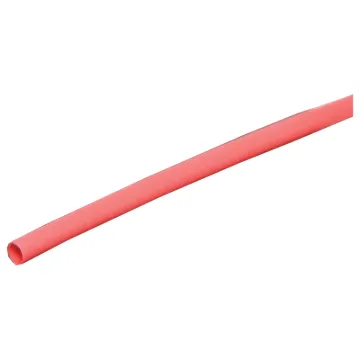 This heat shrink is a shrinkable plastic tube used to insulate wires, providing abrasion resistance and environmental protection for stranded and solid wire conductors, connections, joints and terminals in electrical work.