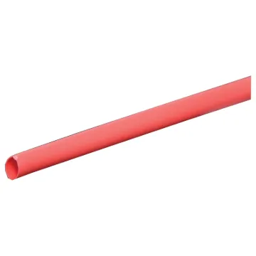 This heat shrink is a shrinkable plastic tube used to insulate wires, providing abrasion resistance and environmental protection for stranded and solid wire conductors, connections, joints and terminals in electrical work.