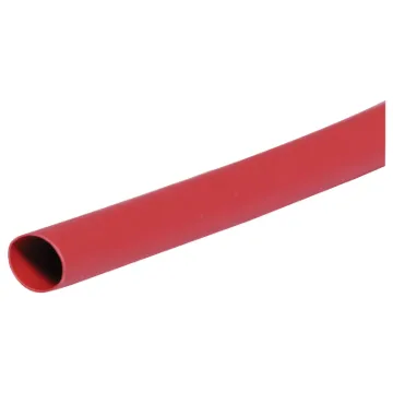 This heat shrink is a shrinkable plastic tube used to insulate wires, providing abrasion resistance and environmental protection for stranded and solid wire conductors, connections, joints and terminals in electrical work.