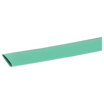 This heat shrink is a shrinkable plastic tube used to insulate wires, providing abrasion resistance and environmental protection for stranded and solid wire conductors, connections, joints and terminals in electrical work.