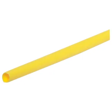This heat shrink is a shrinkable plastic tube used to insulate wires, providing abrasion resistance and environmental protection for stranded and solid wire conductors, connections, joints and terminals in electrical work.