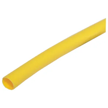 This heat shrink is a shrinkable plastic tube used to insulate wires, providing abrasion resistance and environmental protection for stranded and solid wire conductors, connections, joints and terminals in electrical work.