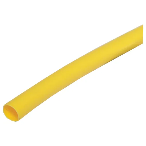 This heat shrink is a shrinkable plastic tube used to insulate wires, providing abrasion resistance and environmental protection for stranded and solid wire conductors, connections, joints and terminals in electrical work.