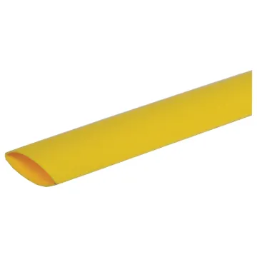This heat shrink is a shrinkable plastic tube used to insulate wires, providing abrasion resistance and environmental protection for stranded and solid wire conductors, connections, joints and terminals in electrical work.