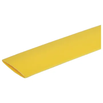 This heat shrink is a shrinkable plastic tube used to insulate wires, providing abrasion resistance and environmental protection for stranded and solid wire conductors, connections, joints and terminals in electrical work.