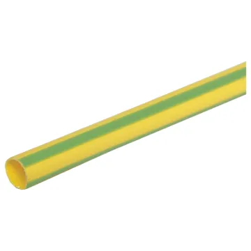 This heat shrink is a shrinkable plastic tube used to insulate wires, providing abrasion resistance and environmental protection for stranded and solid wire conductors, connections, joints and terminals in electrical work.