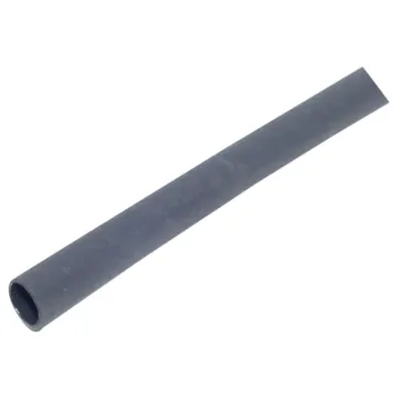 Colour: Black
Nominal  : 3mm (4.5mm across when flattened)
&Oslash when shrunk: 1.5mm

Glue backed heatshrink is ideal for minimising cable movement and reducing moisture ingress into cable joins and plugs.
