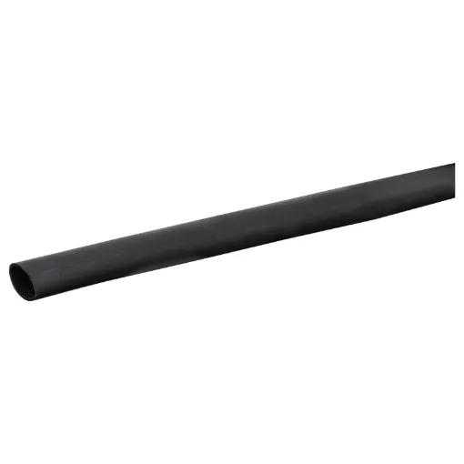 Colour: Black
Nominal  : 10mm (15.5mm across when flattened)
&Oslash when shrunk: 5mm

Glue backed heatshrink is ideal for minimising cable movement and reducing moisture ingress into cable joins and plugs.