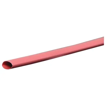 Colour: Red
Nominal &Oslash: 13mm (20.5mm across when flattened) &Oslash when shrunk: 6.5mm 

Glue backed heatshrink is ideal for minimising cable movement and reducing moisture ingress into cable joins and plugs.