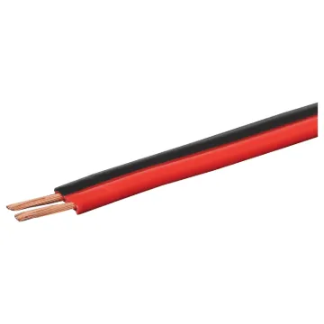Multi purpose figure 8 speaker cable. Useful for 100V line PA speaker runs or medium power  8 ohm installations