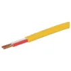 Speaker cable for 100V line commercial PA audio systems. Double PVC insulated twin. Separate conductors with non-bonded sheath.