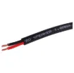 Pro flexible double insulated 17awg 1mm speaker cable