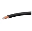 Military MIL-C-17 standard. RG59B/U.  Low interference, high quality 95% coverage shielding.  Recommend for commercial applications requiring long cable runs.
