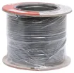 Grey, 7 strand, 26AWG, tinned copper wire with a PVC insulator for indoor, general purpose, low current wiring.