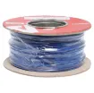 14 strand 21AWG medium gauge tinned copper hookup wire with a PVC insulator suitable for indoor general purpose wiring.