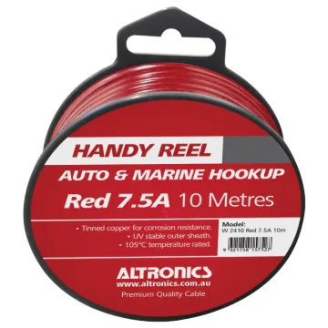 Tinned for corrosion resistance. Ideal for auto & marine wiring jobs. Convenient mini-reels.