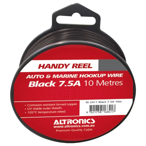 Tinned for corrosion resistance. Ideal for auto & marine wiring jobs. Convenient mini-reels.
