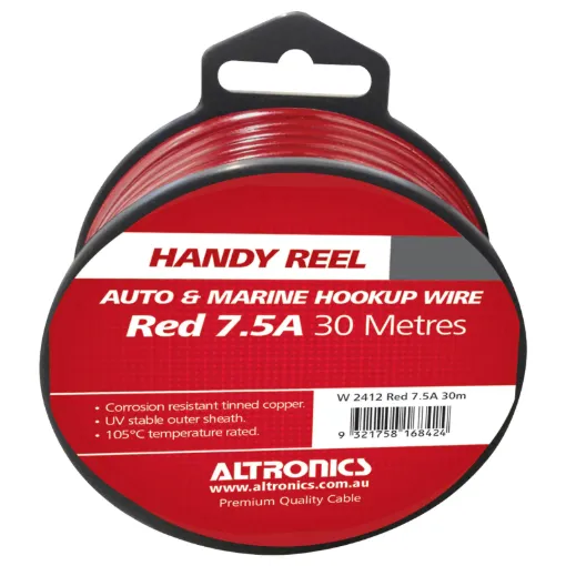 Tinned for corrosion resistance. Ideal for auto & marine wiring jobs. Convenient mini-reels.
