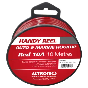 Tinned for corrosion resistance. Ideal for auto & marine wiring jobs. Convenient mini-reels.