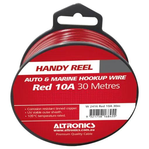Tinned for corrosion resistance. Ideal for auto & marine wiring jobs. Convenient mini-reels.