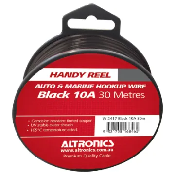 Tinned for corrosion resistance. Ideal for auto & marine wiring jobs. Convenient mini-reels.