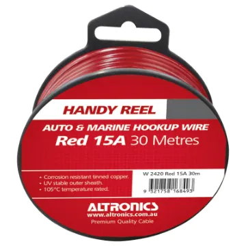Tinned for corrosion resistance. Ideal for auto & marine wiring jobs. Convenient mini-reels.