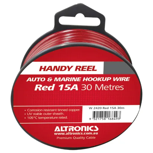 Tinned for corrosion resistance. Ideal for auto & marine wiring jobs. Convenient mini-reels.